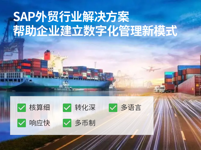 外貿(mào)ERP 外貿(mào)ERP系統(tǒng) SAP系統(tǒng)